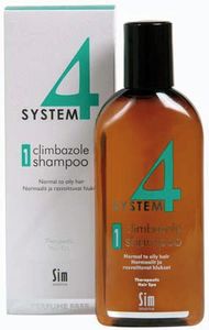 Sim System 4 Climbazole Shampoo 1 - Normaalit ja rasvoittuvat hiukset