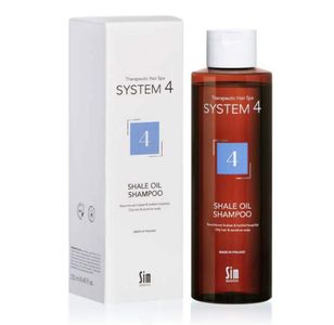 Sim System 4 Shale Oil Shampoo 2 - Rasvoittuville hiuksille - 250ml