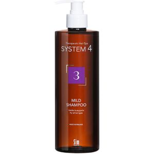 SIM System4 - Mild Shampoo 3 - Hiuspohjan hyvinvointiin - 500 ml
