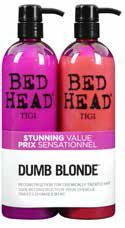 Tigi Bed Head Colour Combat Dumb Blonde Tweens Tuplapakkaus (750 ml) shampoo & hoitoaine