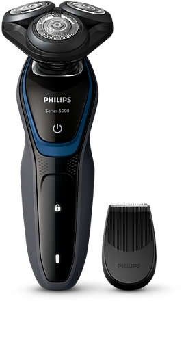 Philips S5100/06 parranajokone, musta