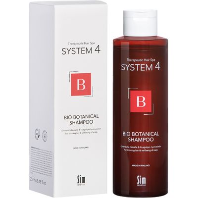 SIM System4 - Bio Botanical Shampoo B - Oheneville hiuksille - 250 ml