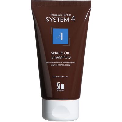 SIM System4 - Shale Oil Shampoo 4 - Rasvoittuville hiuksille - 75 ml