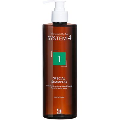 SIM System4 - Special Shampoo 1 - Rasvoittuville hiuksille - 500 ml