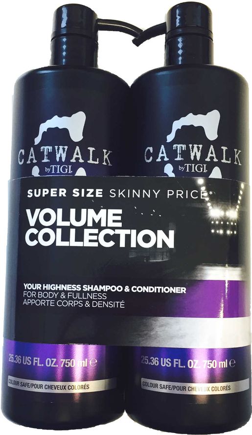 Tigi Catwalk Your Highness Tweens Tuplapakkaus shampoo & hoitoaine (750 ml)