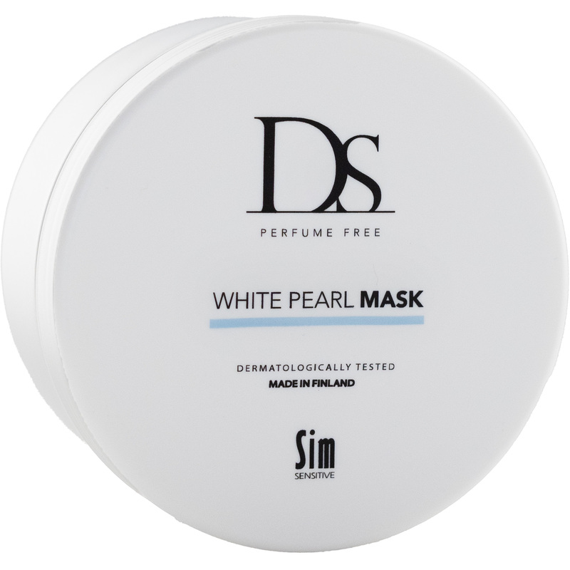 DS White Pearl Mask 250 ml - Kirkastava hiusnaamio vaaleille ja käsitellyille hiuksille