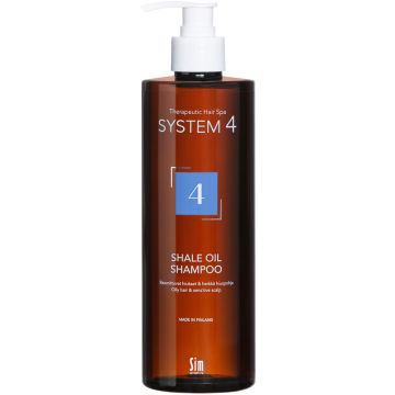 SIM System4 - Shale Oil Shampoo 4 - Rasvoittuville hiuksille - 500 ml
