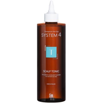 SIM System4 - Scalp Tonic T - Hoitoneste rasvoittuvalle hiuspohjalle 500 ml