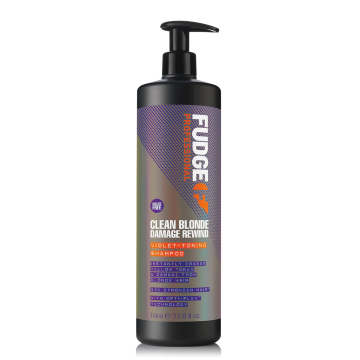 Fudge Clean Blonde Damage Rewind Violet Shampoo 1000 ml