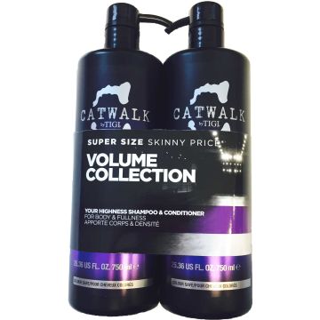 Tigi Catwalk Your Highness Tweens Tuplapakkaus shampoo & hoitoaine (750 ml)