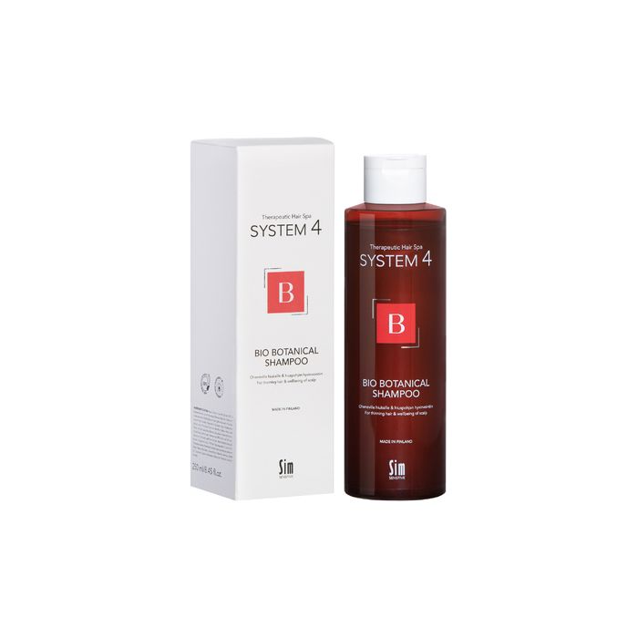 SIM System4 - Bio Botanical Shampoo B - Oheneville hiuksille - 250 ml
