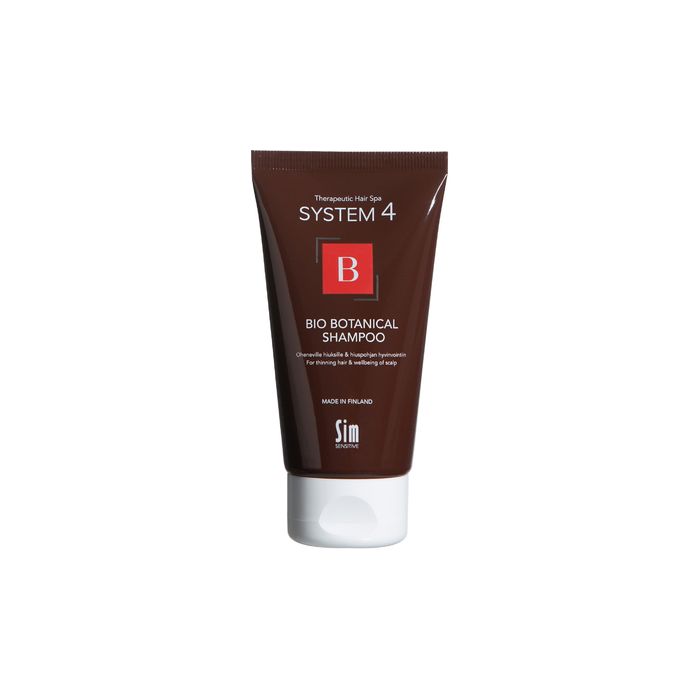 SIM System4 - Bio Botanical Shampoo B - Oheneville hiuksille - 75 ml