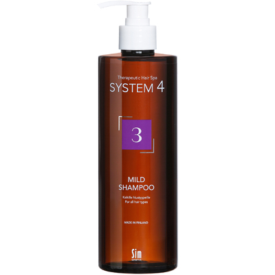 SIM System4 - Mild Shampoo 3 - Hiuspohjan hyvinvointiin - 500 ml